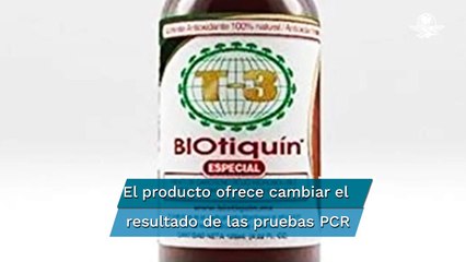 Cofepris alerta por “Biotiquín”, producto “milagro” que ayuda contra síntomas del Covid
