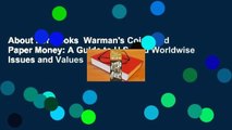 About For Books  Warman's Coins and Paper Money: A Guide to U.S. and Worldwise Issues and Values
