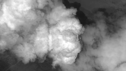 Video from space shows massive smoke plume rising from St. Vincent volcano