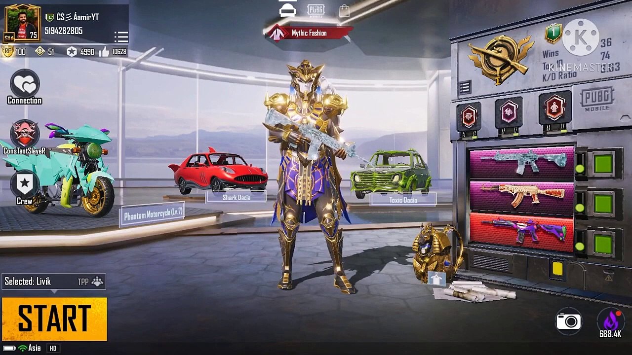 Pubg Carded  Account For Sale | M416 Glacier Max Account Sell | Mythic Fashion Account For Sell