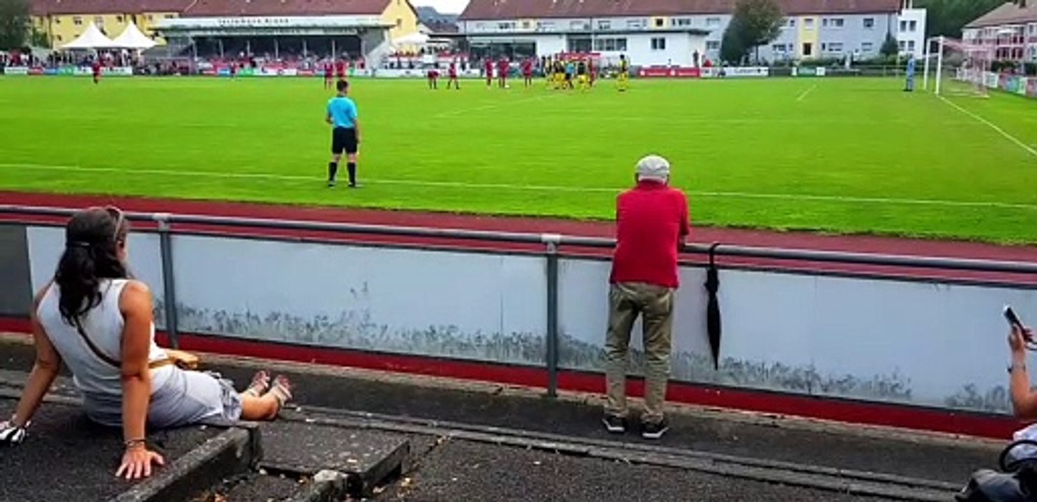1.FC Normannia Gmünd - TSV Crailsheim 1846 Freistoßtor