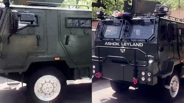 IAF inducts bullet proof vehicles to enhance airbase security