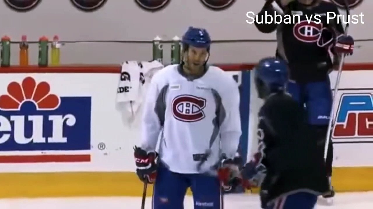 Nhl Fights In Practice Compilation - (Hd)