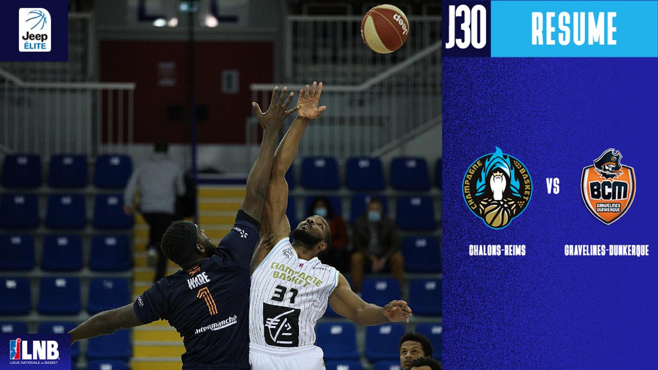Chalons-Reims vs. Gravelines-Dunkerque (87-70) - Résumé - 2020/21