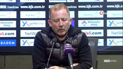 Sergen Yalçın: “Böyle oynarsak, kalan 7 haftada sıkıntı yaşarız”