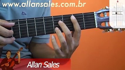 Curso de Violão  - Si Maior (B) - Dicionário de acordes para violão