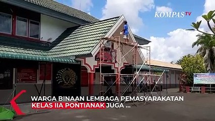 Kreatif! Warga Binaan Lapas Pontianak Mampu Merakit Mesin Pencacah Plastik