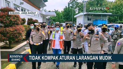 Tidak Kompak Aturan Larangan Mudik
