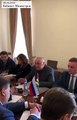 В кабинете министров Абхазии проходит встреча с российскими коллегами