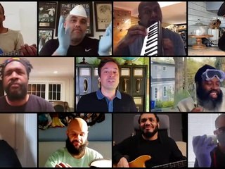 Jimmy Fallon & The Roots Perform "Safety Dance" With First Responders | One World: Together At Home