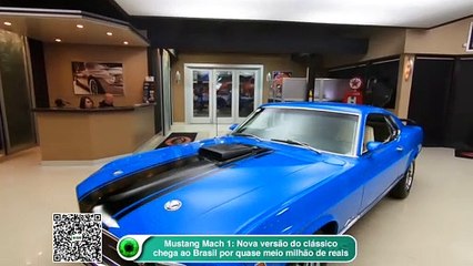 Mustang Mach 1- Nova versão do clássico chega ao Brasil por quase meio milhão de reais