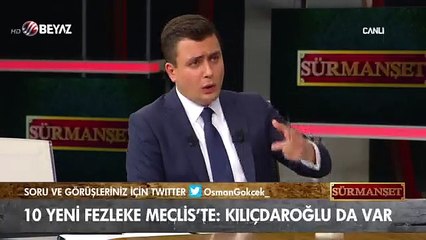 Osman Gökçek'ten fezleke yorumu: İşin içinde terörizm varsa dokunulmazlıklar kaldırılmalı