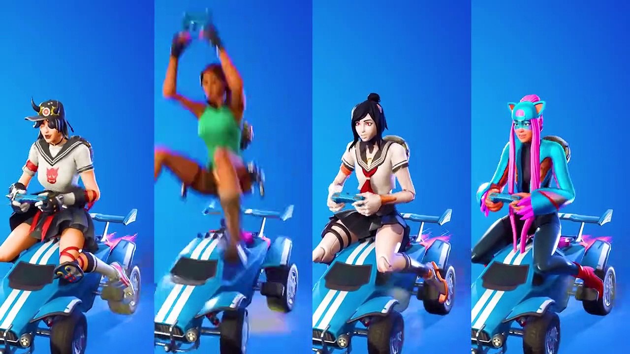 Top 50 Legendary Fortnite Dances & Emotes! (Survivorsault, Leave The Door Open, Chicken Wing It)
