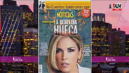 El descargo de Viviana Canosa tras la tapa de la revista Noticias