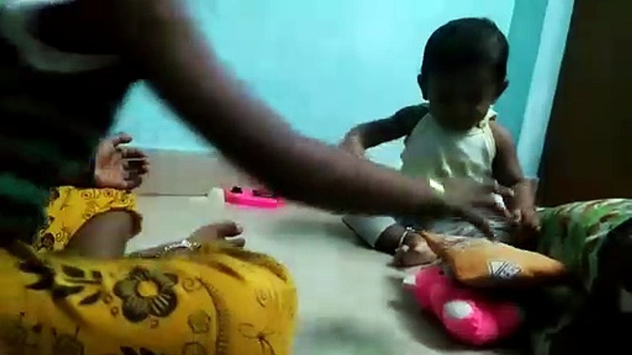 Cute boy funny video