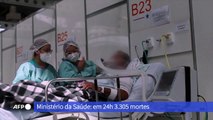 Covid-19: Brasil tem 368,7 mil mortes