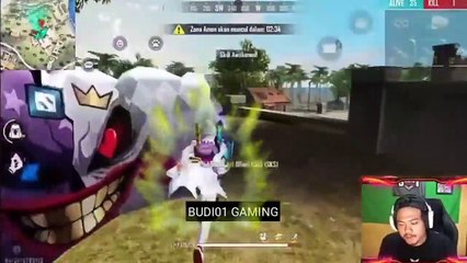 Budi01 Gaming Nyamar Jadi Kera Sakti!! Zona Akhir Ketemu Bocil Kocak!! Free Fire Battleground