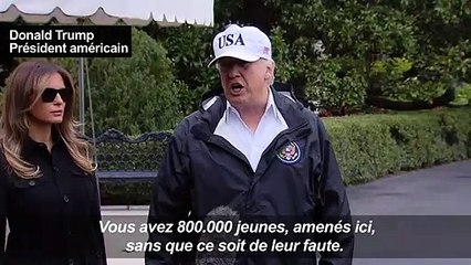 Donald Trump évoque un accord sur l'immigration "assez proche"