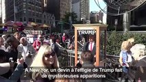 Un devin à l'effigie de Trump fait de mystérieuses apparitions