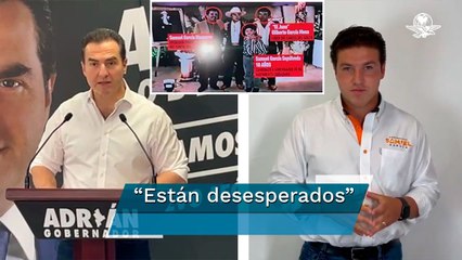 De la Garza liga a Samuel García con Cártel del Golfo; “tenía 9 años”, responde el candidato
