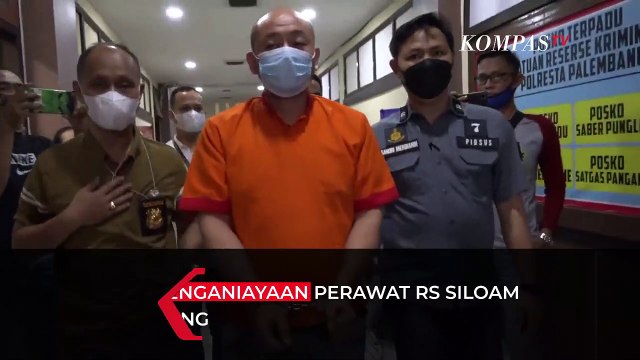 Pria Penganiayaan Perawat di RS Siloam Palembang Ditetapkan Sebagai Tersangka