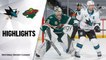 Sharks @ Wild 4/16/21 | NHL Highlights