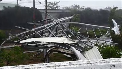 Le sud-est de Taïwan frappé par le typhon Meranti