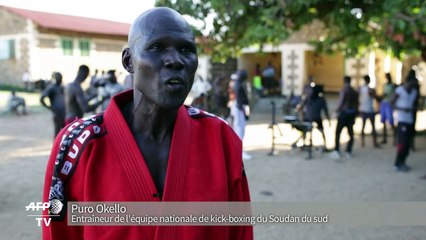 Soudan du sud: le kickboxing pour se battre pour la paix