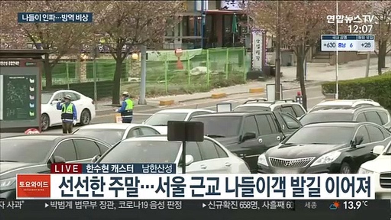 코로나19 확산에도 나들이 인파…"방역 수칙 준수"
