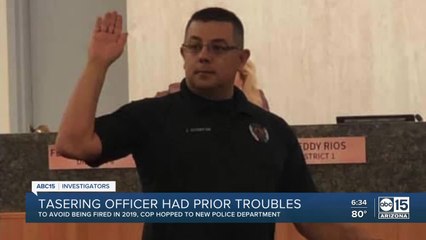 Globe Sergeant who tasered a mentally ill woman faced termination at his prior police department