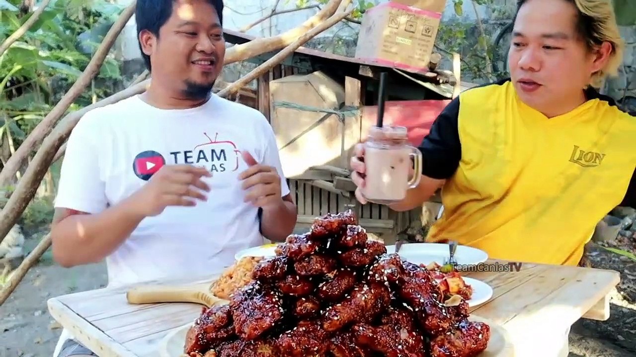 KOREAN FRIED CHICKEN WITH KIMCHI by TeamCanlasTV