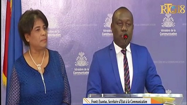 Frantz Exantus sekretè deta kominikasyon demanti enfòmasyon ki fè kwè lapolis te voye gaz nan legliz