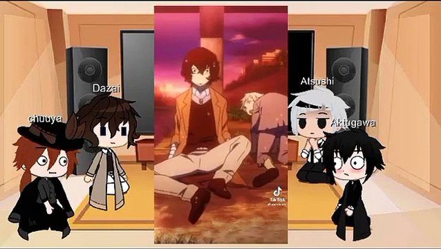 Bungo Stray Dogs React To Edits/ Tik Tok. (Ships)