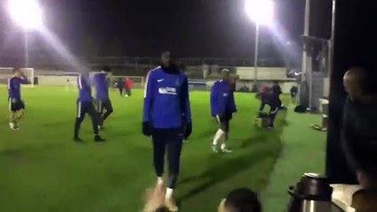 İdmanını basan Köksal Baba'dan Ndoye'a uçan tekme