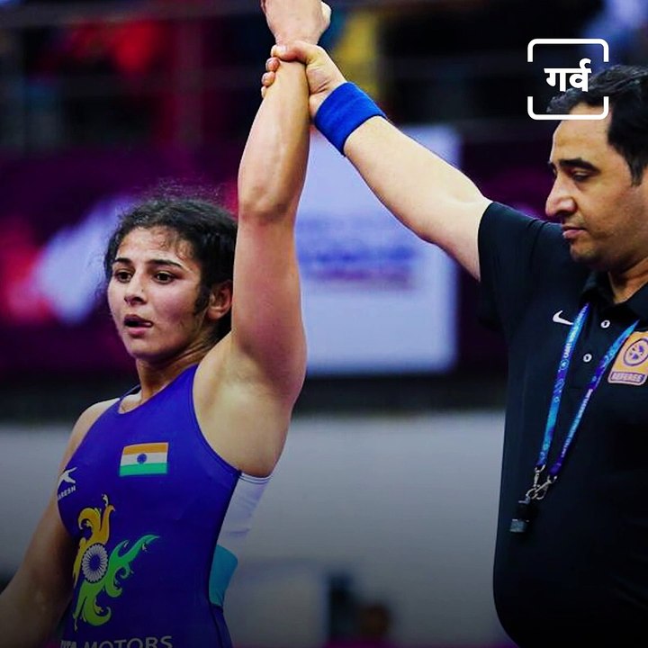 Sarita More Wins Gold Medal In Asian Wrestling...