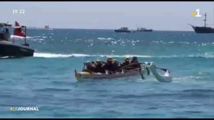 Tubuai renoue avec les courses de pirogue