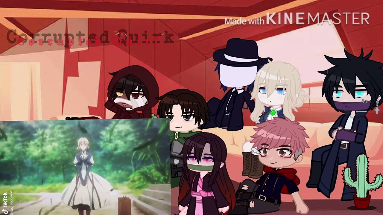 My Favourite Anime Characters React To Each Other// Violet Evergarden // 2/7