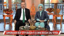 Cumhurbaşkanı Erdoğan canlı yayına bağlandı
