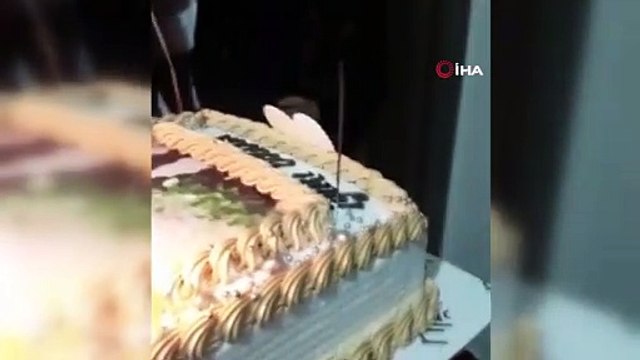 Jandarmadan şehit oğluna sürpriz doğum günü