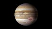 La grande tache rouge de Jupiter rétrécit à grande vitesse