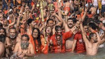What's the opinion of saints on Kumbh amid Covid surge?