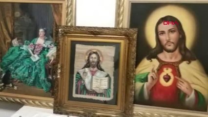 OTOMOBİLDE 85 ADET TARİHİ ESER ELE GEÇİRİLDİ