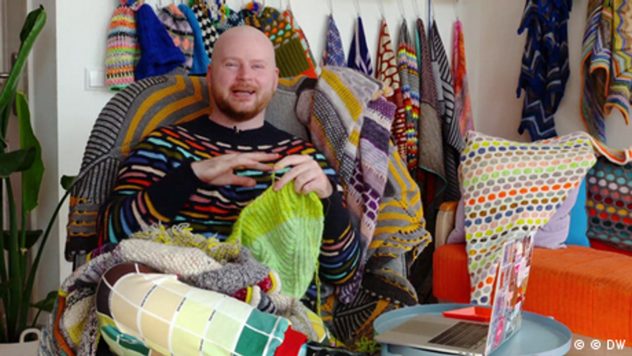 El diseñador de prendas de punto Stephen West