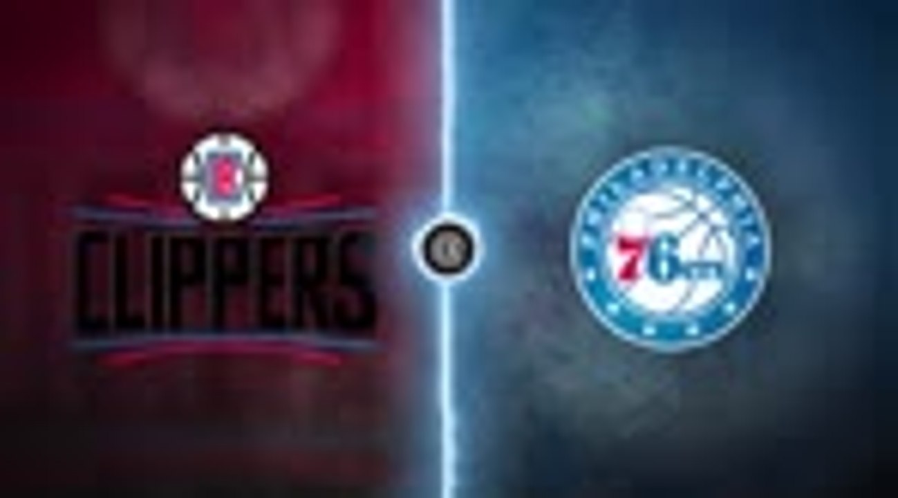 Clippers streak snapped by Embiid and 76ers