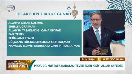 Prof. Dr. Mustafa Karataş ile Sahur Vakti - 17 Nisan 2021