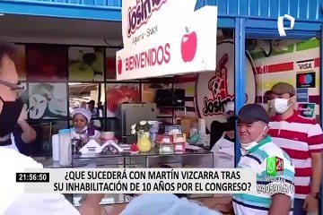 ¿Qué sucederá con Vizcarra tras su inhabilitación por el Congreso?