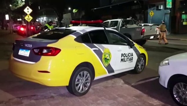Operação Bloqueio efetuada pela Transitar com apoio da Polícia Militar apreende 12 veículos no Centro de Cascavel