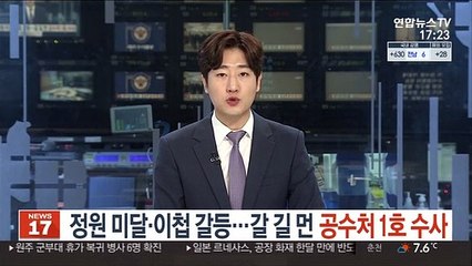 정원 미달·이첩 갈등…갈 길 먼 공수처 1호 수사