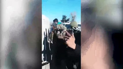 İşte ÖSO'nun canlı ele geçirdiği YPG/PYD'li teröristler