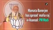 Mamata Banerjee has spread ‘mafia raj’ in Asansol: PM Modi